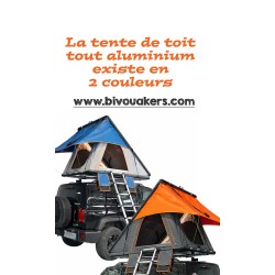 Tente de toit rigide 2 places - structure aluminium