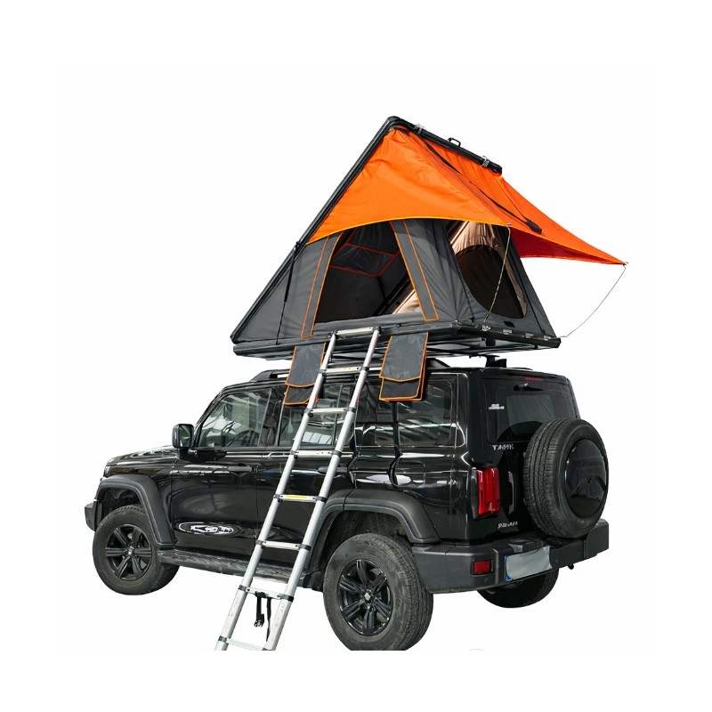 Tente de toit rigide en aluminium 2 places