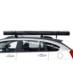 auvent de tente de toit sur véhicule - rangé