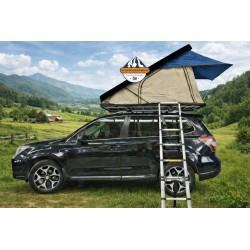 Tente de toit 2 places sur véhicule style SUV, Duster et équivalents