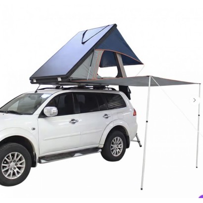 Auvent déroulant avec tente de toit