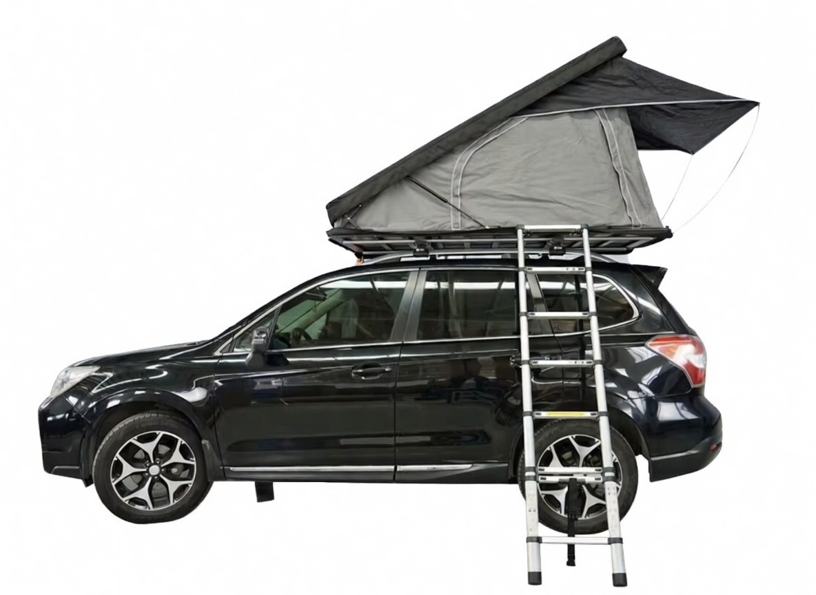 tente de toit souple sur voiture