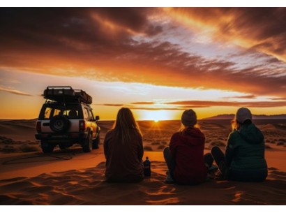 Maroc : le paradis avec un véhicule tout-terrain et sa tente de toit