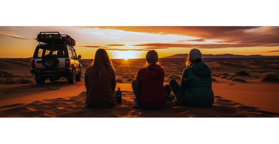 Maroc : le paradis avec un véhicule tout-terrain et sa tente de toit