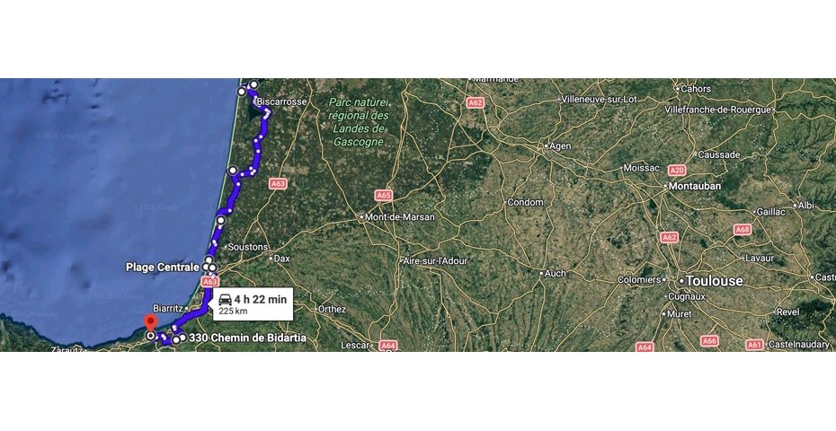 Bivouac en tente de toit dans les Landes et Pays Basque