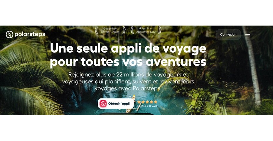 Polarsteps : l'application pour la "vanlife" et la tente de toit 