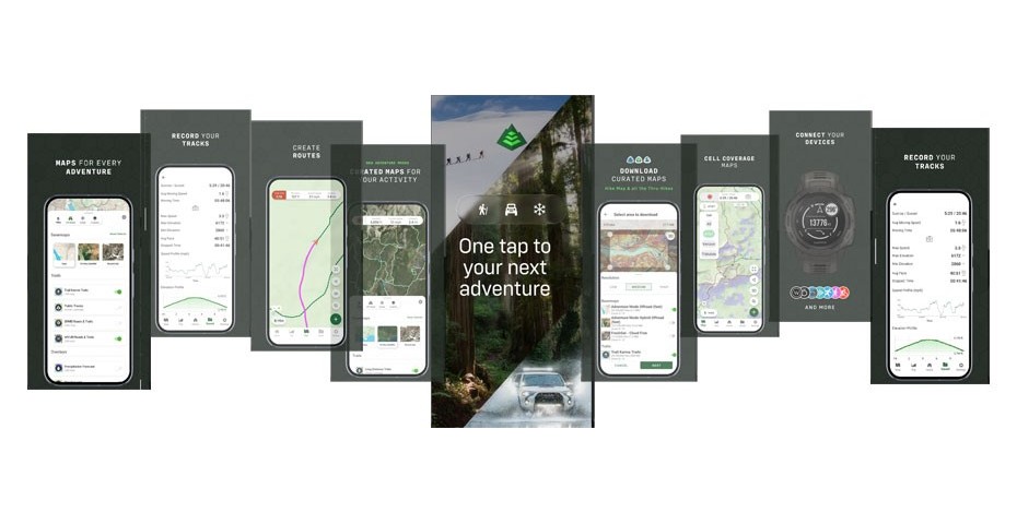 GAIA GPS : L'application des Bivouakers - Parfait pour voyager en tente de toit