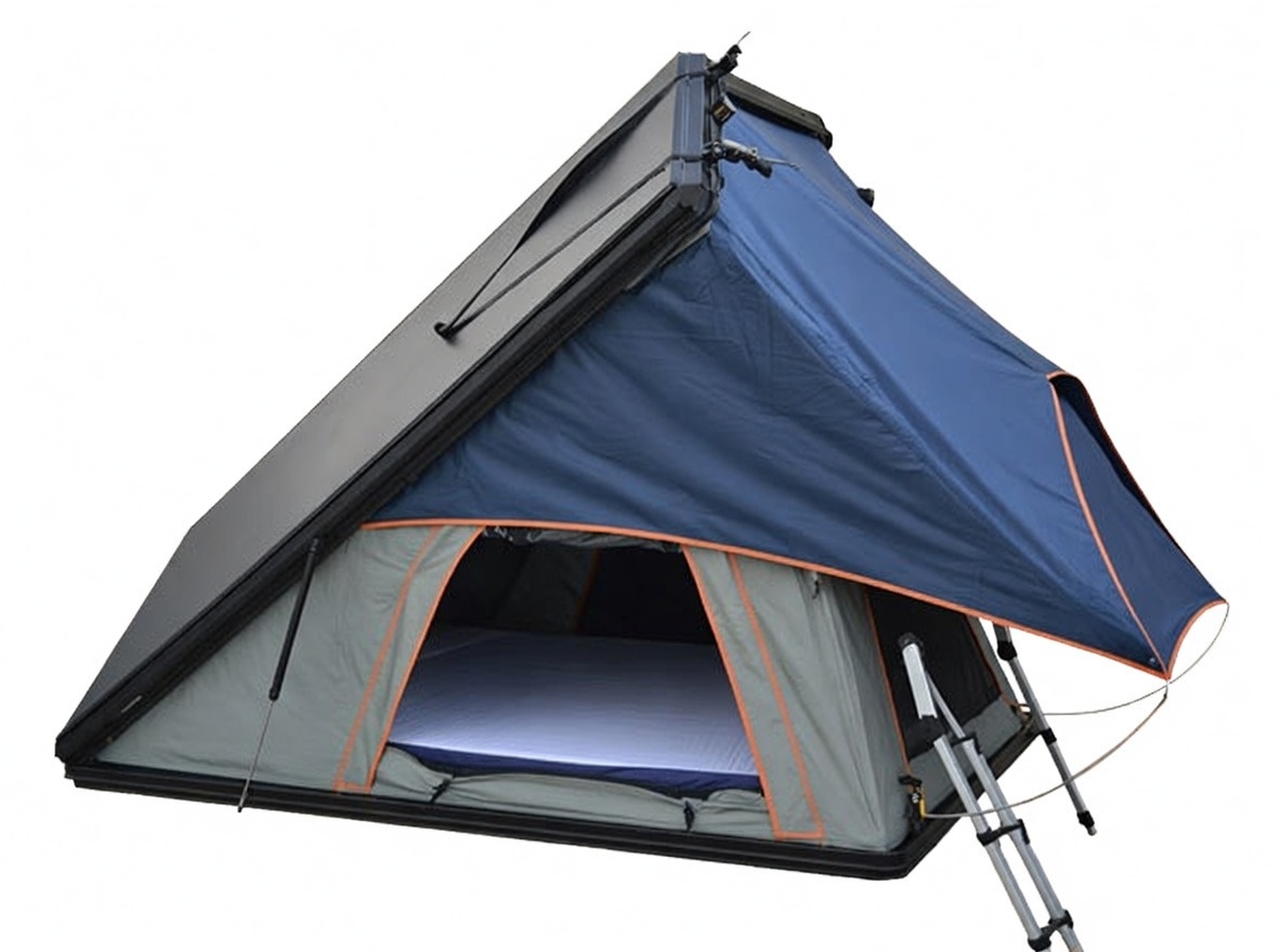 tente de toit coque rigide en aluminium pour 2 personnes